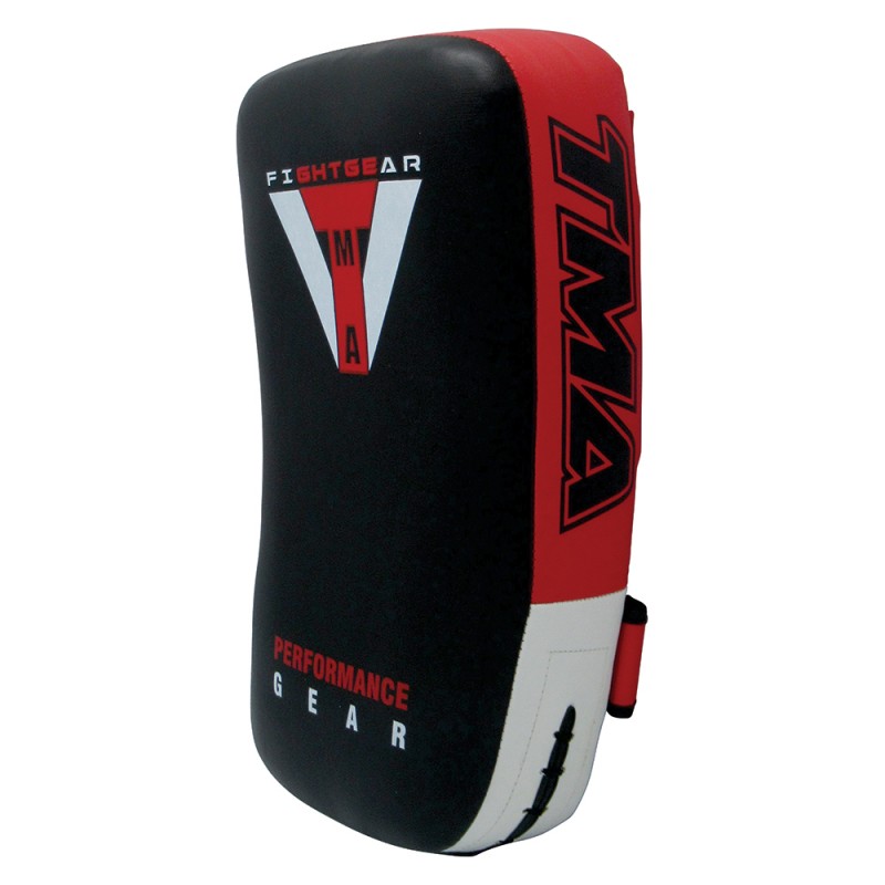 TMA Muay Thai Pad for Training, Curved Kickboxing Kicking Strike